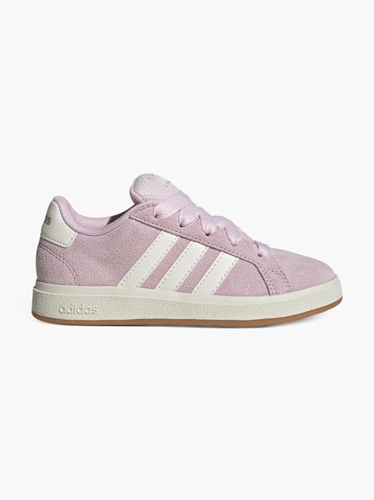 adidas grand court 00 k treinador cor-de-rosa deichmann