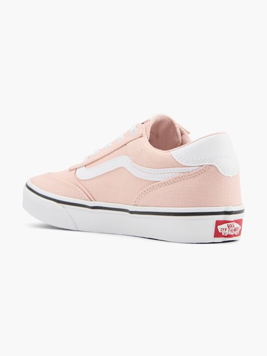 vans brooklyn ls treinador cor-de-rosa deichmann