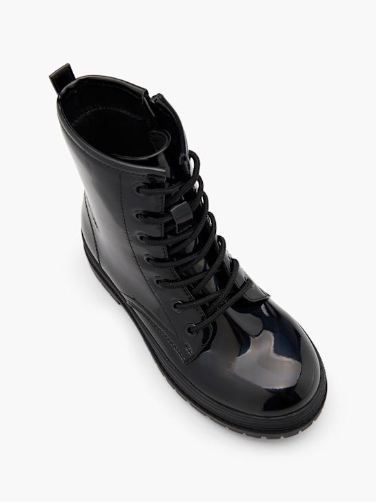 graceland lace-up bota preta deichmann