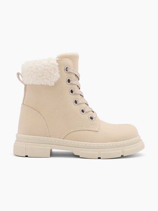 graceland lace-up bota bege deichmann