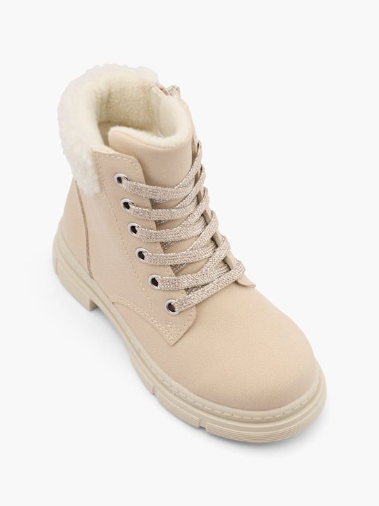 graceland lace-up bota bege deichmann