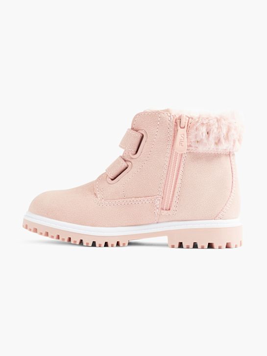 fila de inverno de inicialização cor-de-rosa deichmann