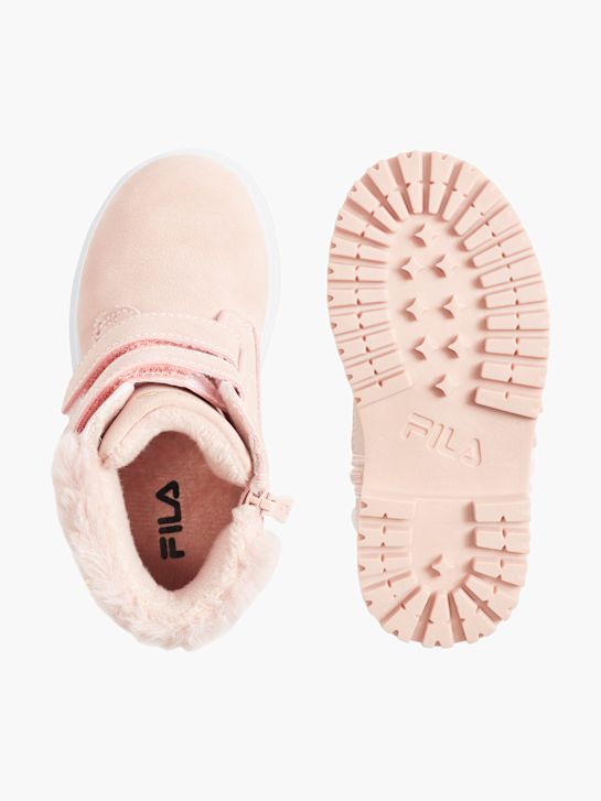 fila de inverno de inicialização cor-de-rosa deichmann