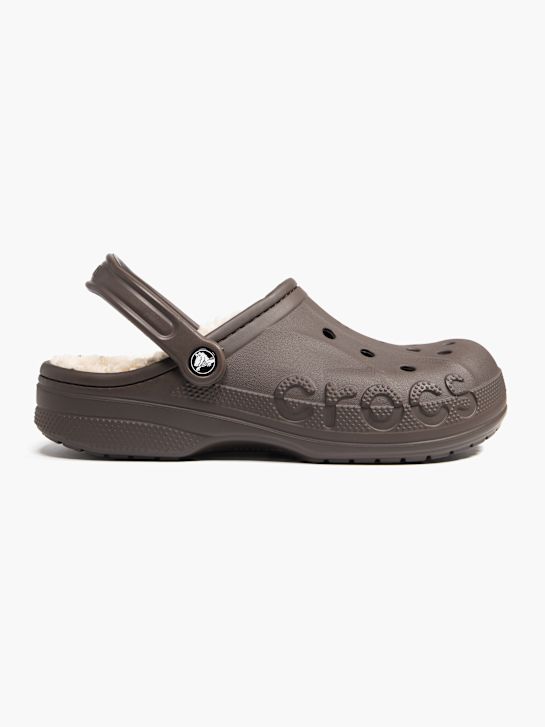 crocs baya forrado entupir marrom deichmann
