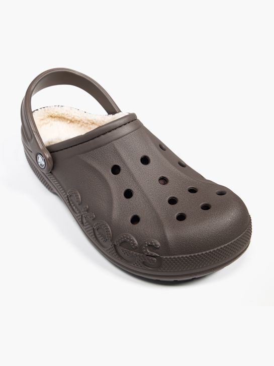 crocs baya forrado entupir marrom deichmann