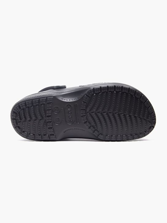 crocs baya forrado clog preto deichmann