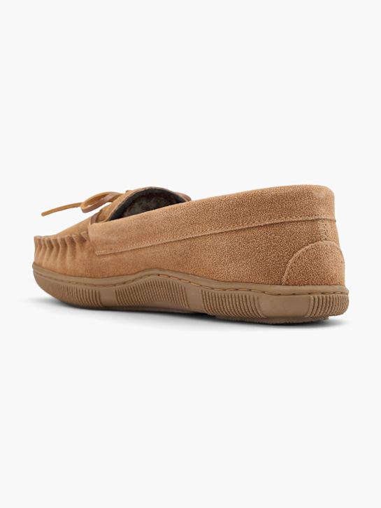 hush puppies fechado atrás chinelo bege deichmann