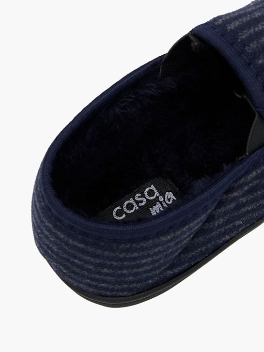 casa mia fechado atrás chinelo azul deichmann