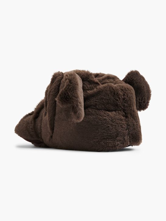 casa mia fechado atrás chinelo marrom deichmann