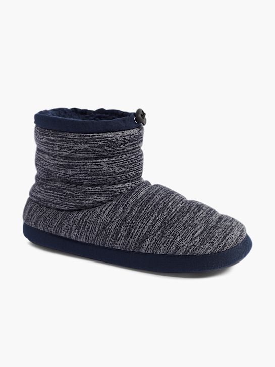 casa mia fechado atrás chinelo azul deichmann