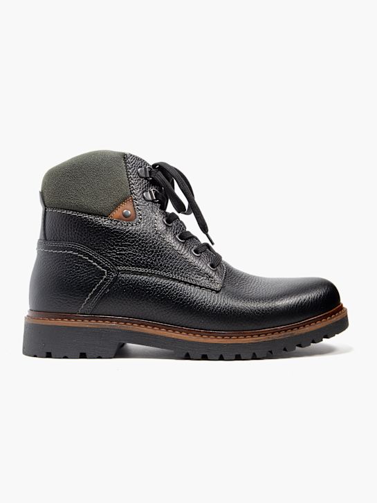 sou de sapatos lace-up bota preta deichmann