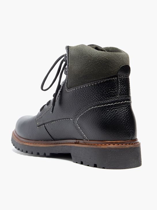 sou de sapatos lace-up bota preta deichmann