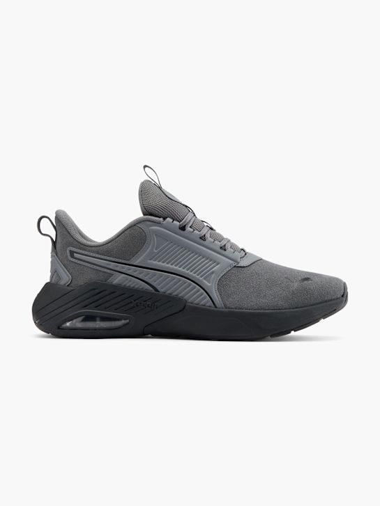 puma x-cell nova fs camurÇa slip-on treinador cinza deichmann