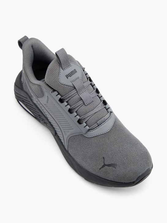 puma x-cell nova fs camurÇa slip-on treinador cinza deichmann