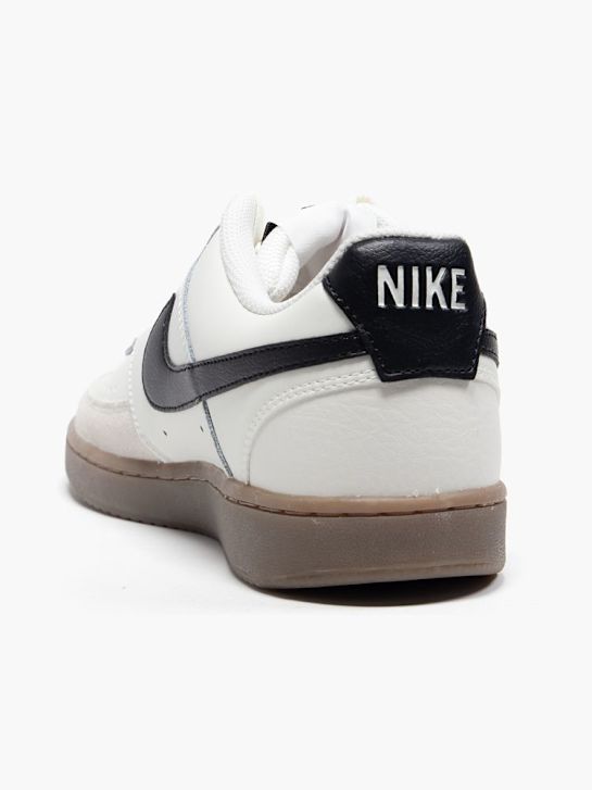 nike court visÃo de baixo treinador branco deichmann