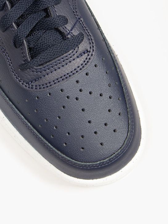 nike court visÃo de baixo treinador azul escuro deichmann