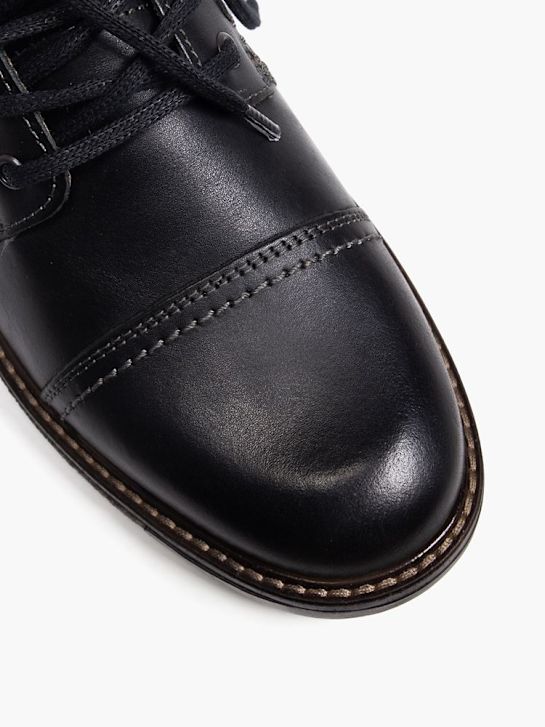 sou de sapatos lace-up bota preta deichmann