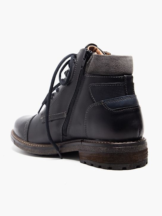 sou de sapatos lace-up bota preta deichmann