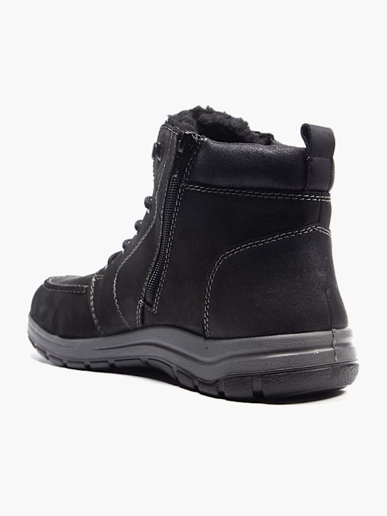 rieker lace-up bota preta deichmann