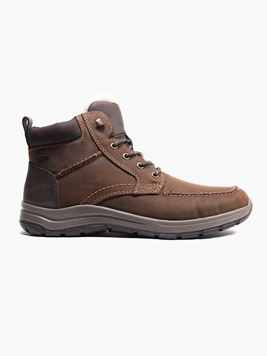 rieker lace-up bota bege deichmann
