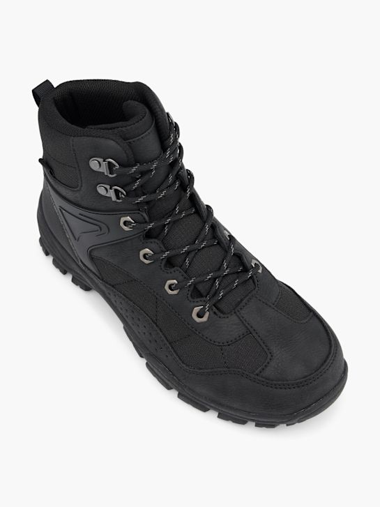 land rover lace-up bota preta deichmann