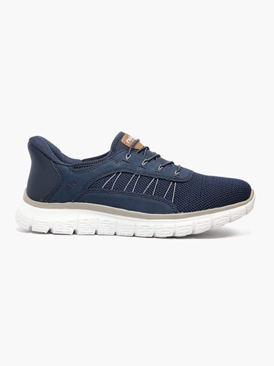 rieker slip-on treinador azul deichmann