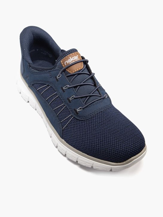 rieker slip-on treinador azul deichmann