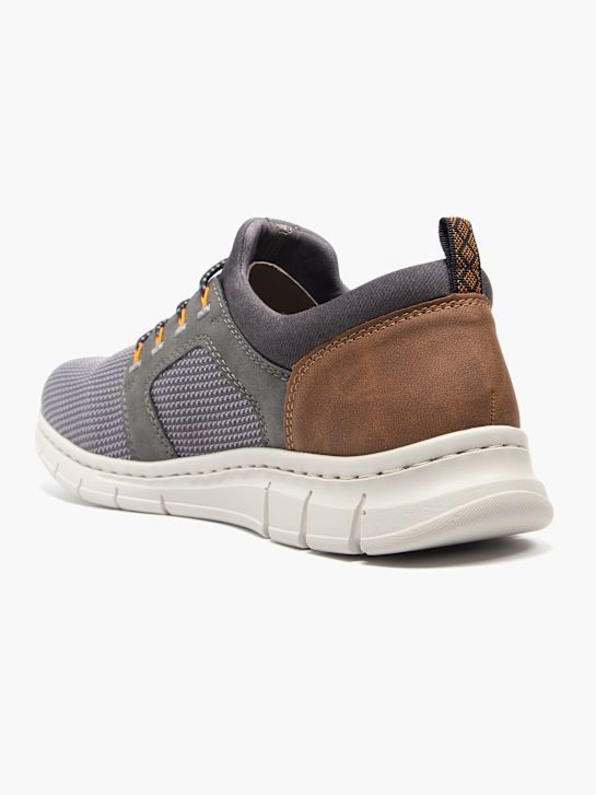 rieker slip-on treinador cinza deichmann