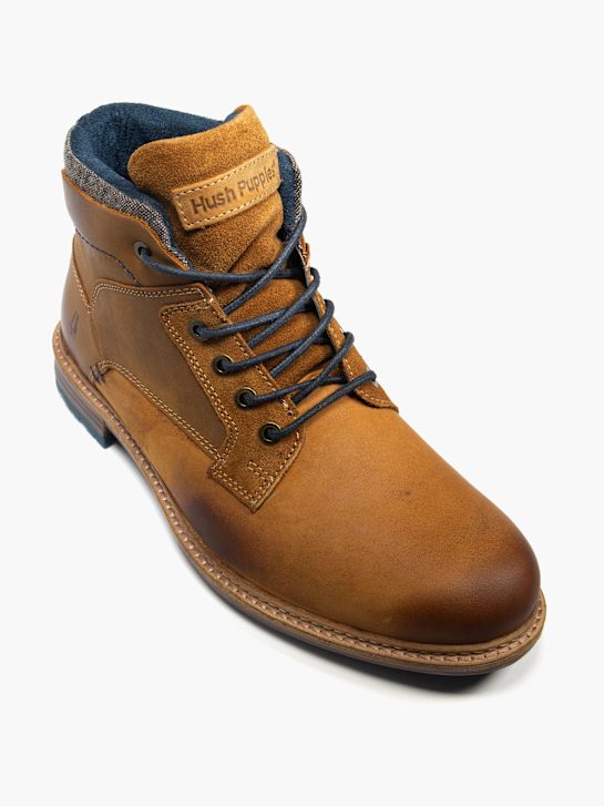 hush puppies lace-up bota marrom deichmann