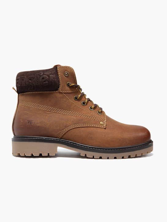 wrangler lace-up bota marrom deichmann