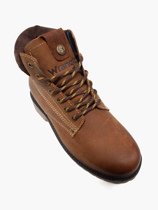 wrangler lace-up bota marrom deichmann