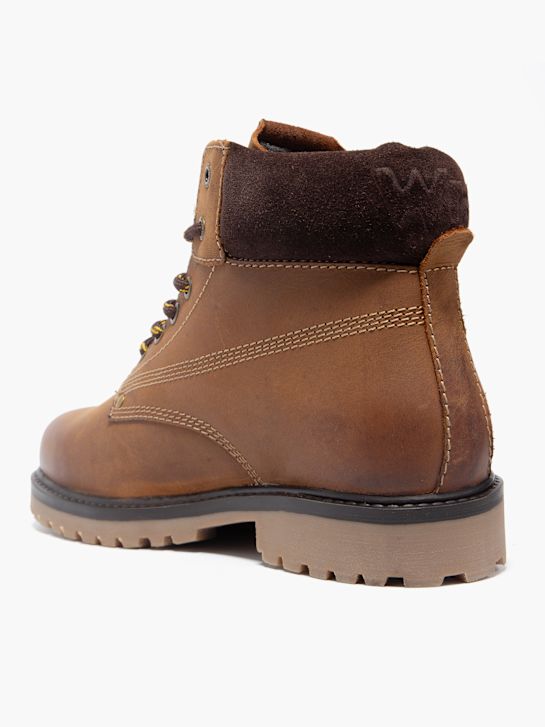 wrangler lace-up bota marrom deichmann