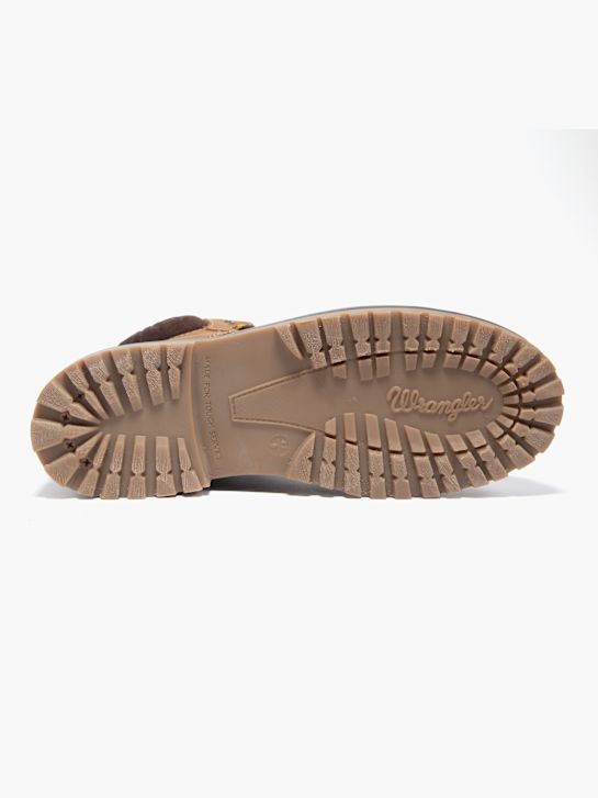 wrangler lace-up bota marrom deichmann