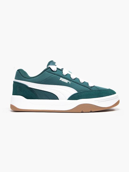 puma park o estilo de vida de rua treinador verde deichmann