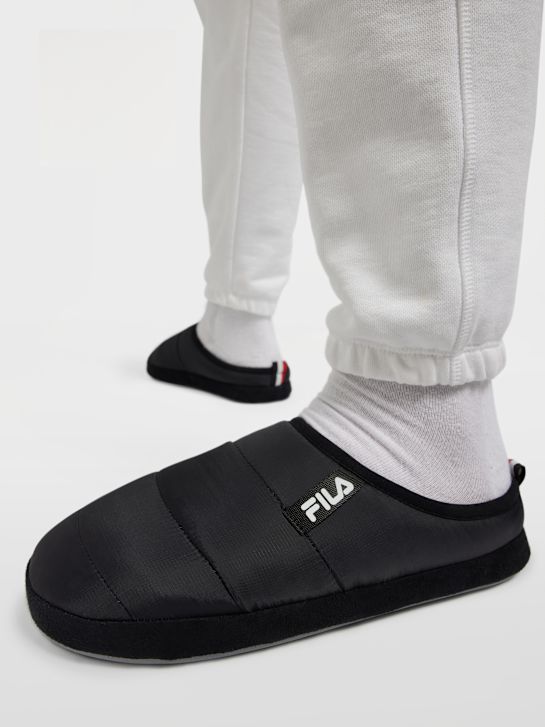 fila casa de chinelo preto deichmann