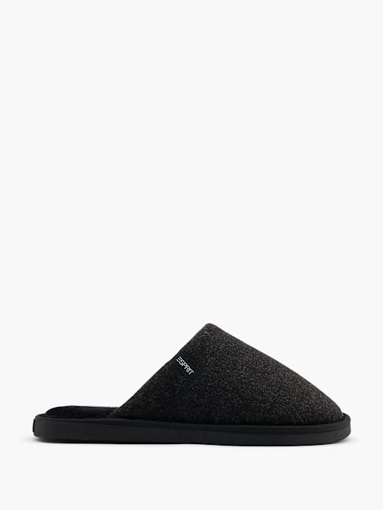 esprit de casa de chinelo preto deichmann