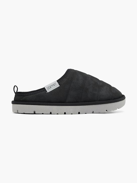 esprit de casa de chinelo preto deichmann