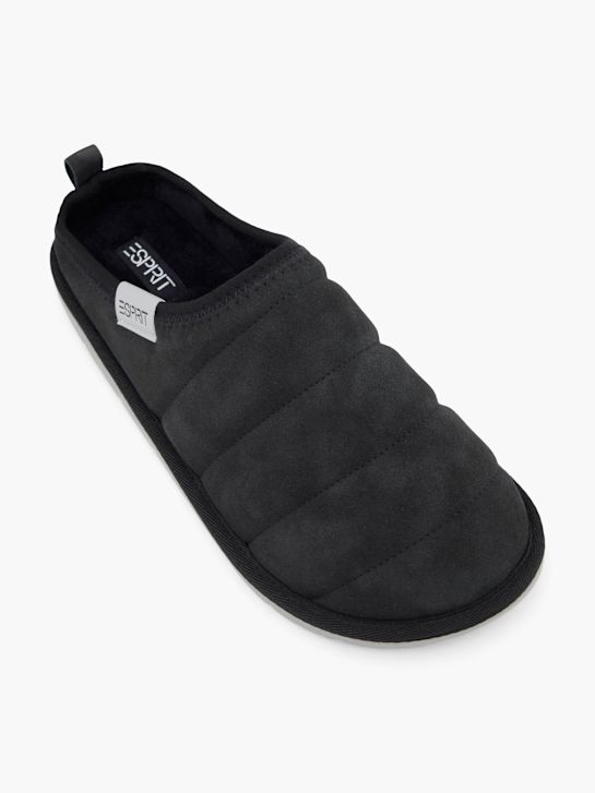 esprit de casa de chinelo preto deichmann