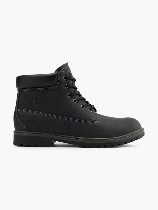 campeão do interior do estado de 3.0 lace-up bota preta deichmann