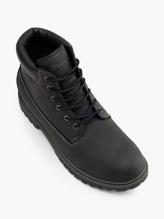 campeão do interior do estado de 3.0 lace-up bota preta deichmann