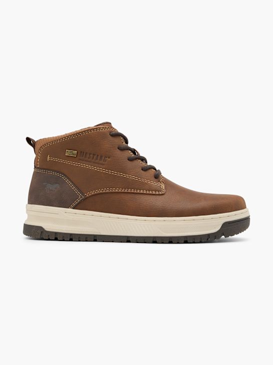 mustang lace-up bota marrom deichmann