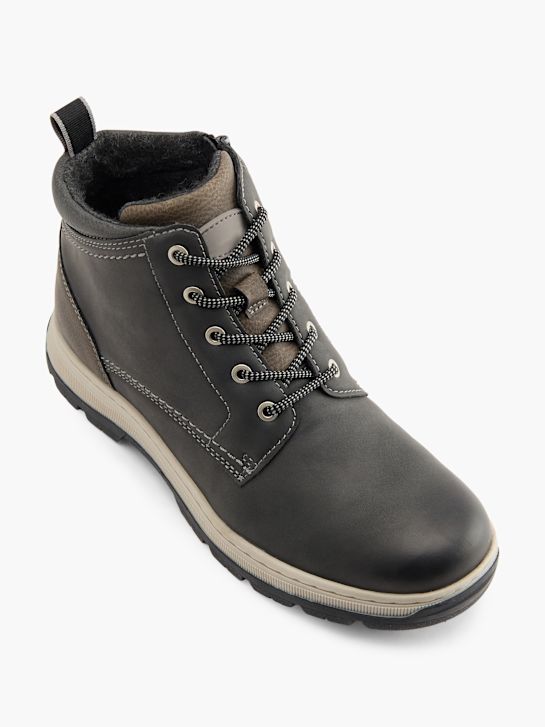 land rover lace-up bota preta deichmann