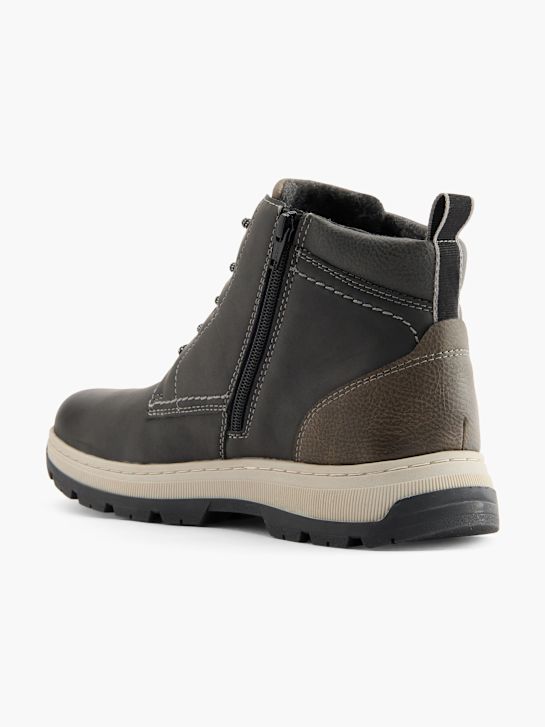 land rover lace-up bota preta deichmann