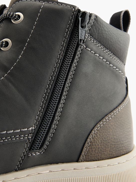 land rover lace-up bota preta deichmann