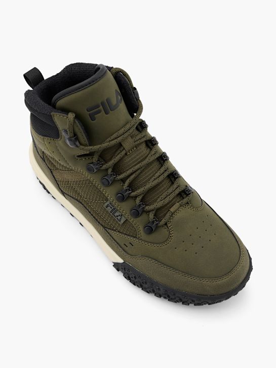 fila lace-up bota verde deichmann