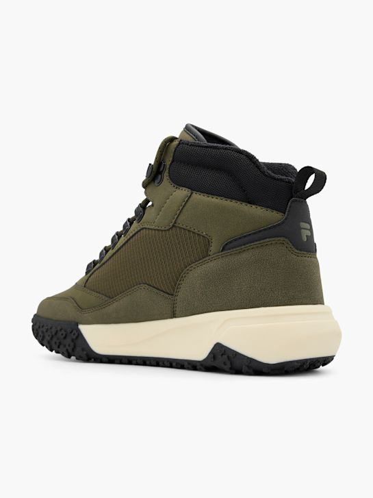 fila lace-up bota verde deichmann