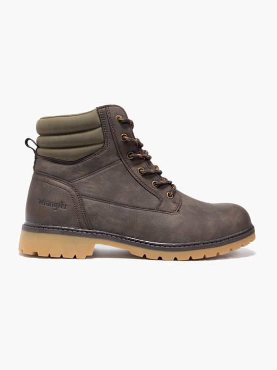 wrangler lace-up bota marrom deichmann