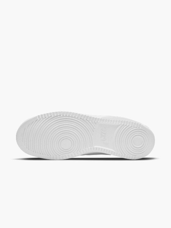 nike court visÃo de baixo treinador branco deichmann