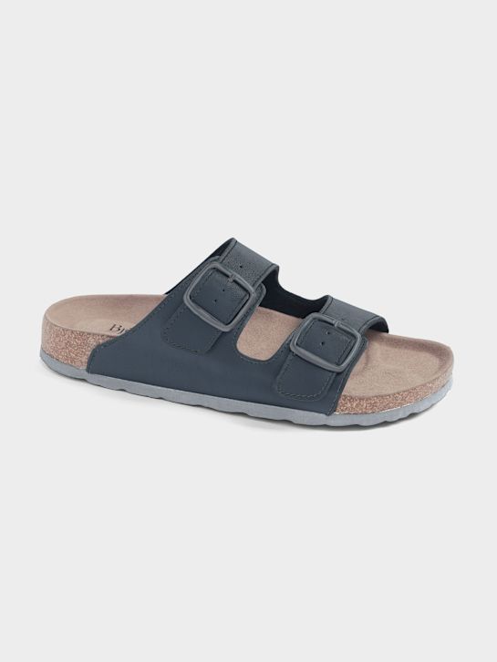 björndal palmilha sandália azul deichmann
