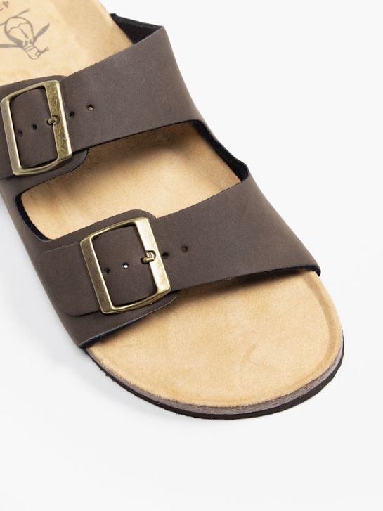 original penguin sandália palmilha marrom deichmann